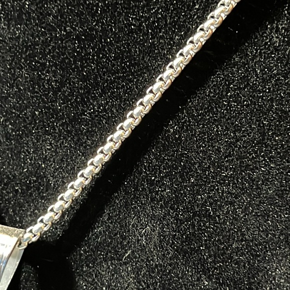 STAINLESS STEEL 24” CHAIN WITH MEDUSA MEDALLION. NEW - Picture 3 of 3